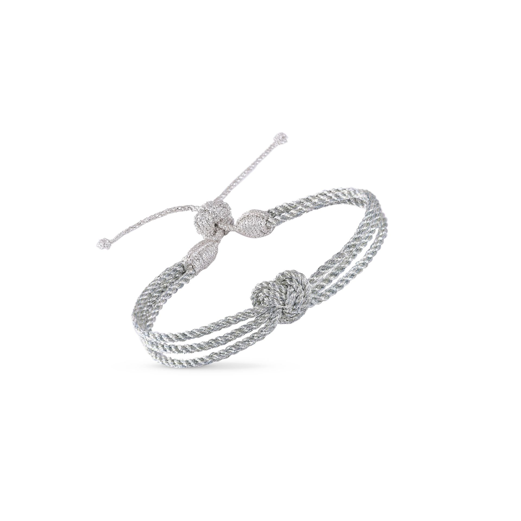 Heart nº1 in Silver Metallic Almond  .webp