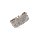Maxi Diyah nº1 in Peach & Silver Metallic Almond .webp