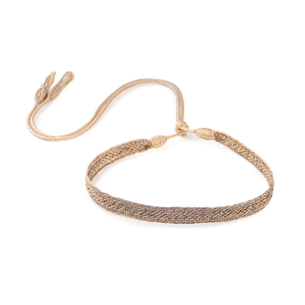 Izy nº1 Choker in Peach Cocoa Espresso .webp