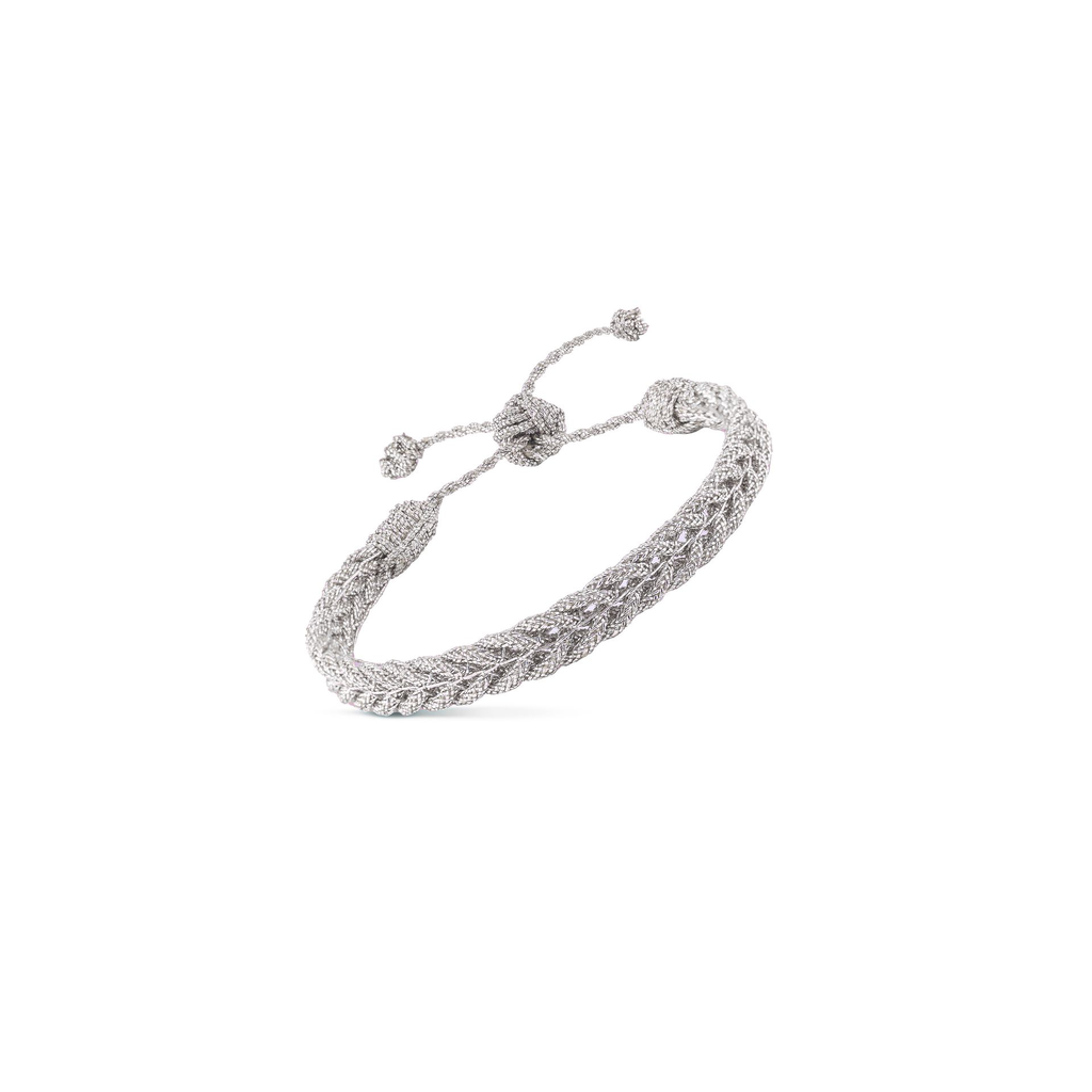 Braided Bracelet silver.webp