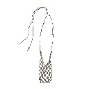 Netty Phone Bag in Gold & Silver .webp