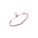 Zina Bracelet Rose Gold Muted Burgundy .webp