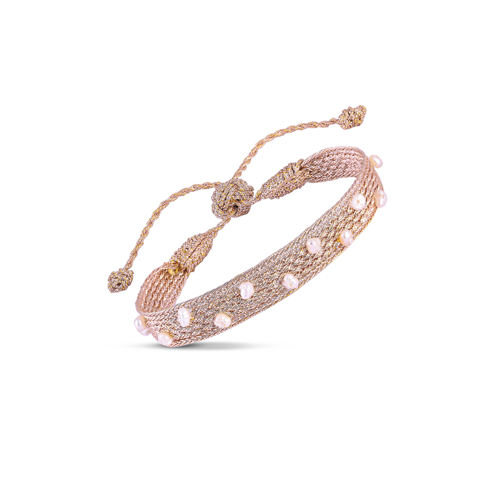 Izy Bracelet With Freshwater Pearls 