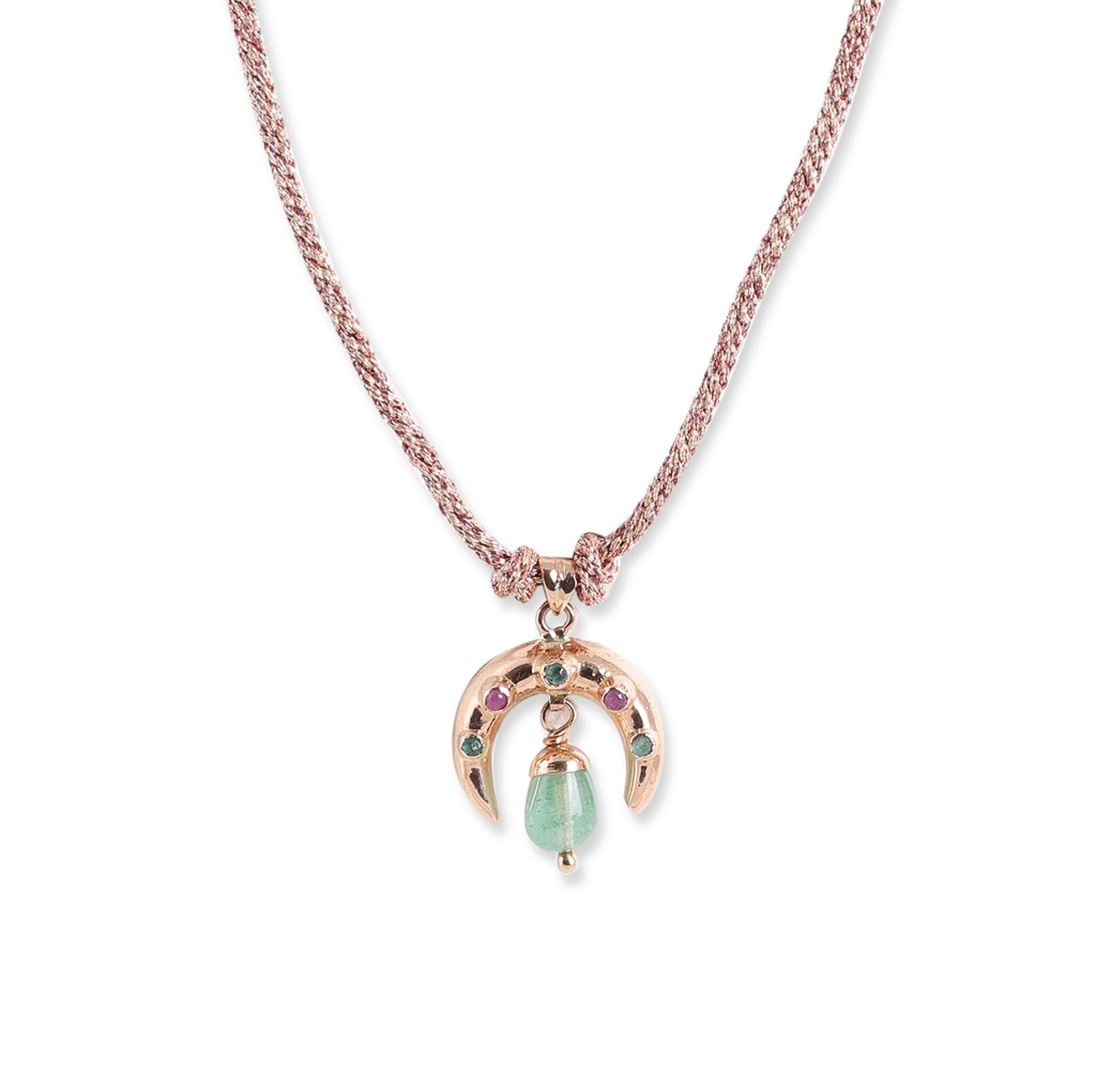 Qamar 18k gold Necklace